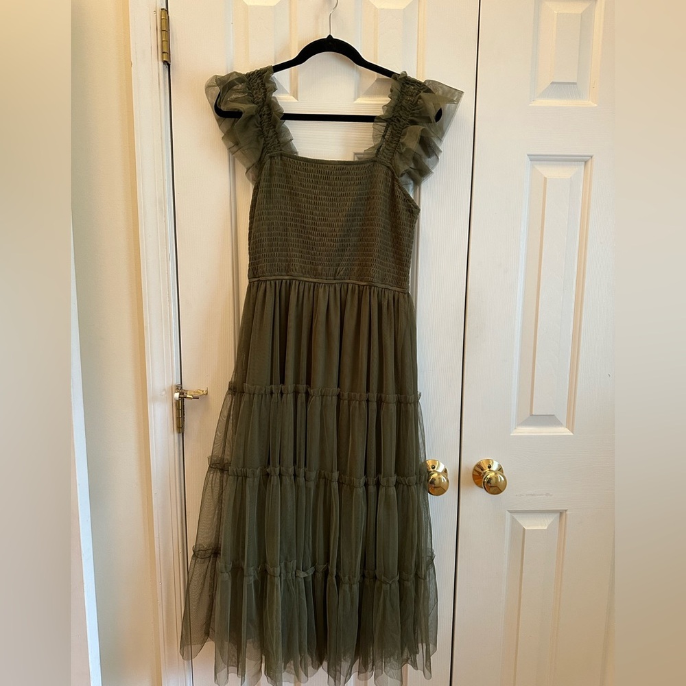 Olive Green Maxi Dress